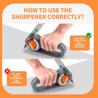 💥 50% BLACK FRIDAY DEAL! 🔪 | 6-in-1 Profi-Messerschärfer ⭐ | Schärft Messer & Scheren