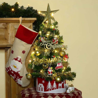 💥 48% VOR-WEIHNACHTS-AKTION! 🎁 | DIY Mini Baum (60 cm) 🎄 | LED & In vielen Farben erhältlich ✨