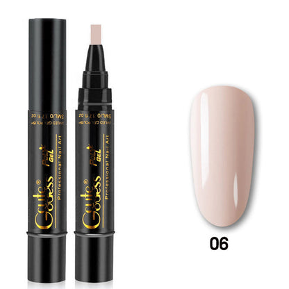 💅✨ 3-in-1 Gellack-Stift: Grundierung + Farbe + Versiegelung in Einem! | Schnelle Maniküre