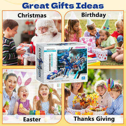 🔥 40% RABATT im Winter-SALE! 🎅 Bestes Weihnachtsgeschenk: Verformbares Dino-Kollisionsauto 🦖