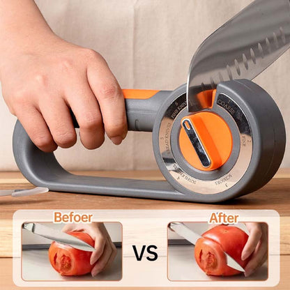 💥 50% BLACK FRIDAY DEAL! 🔪 | 6-in-1 Profi-Messerschärfer ⭐ | Schärft Messer & Scheren