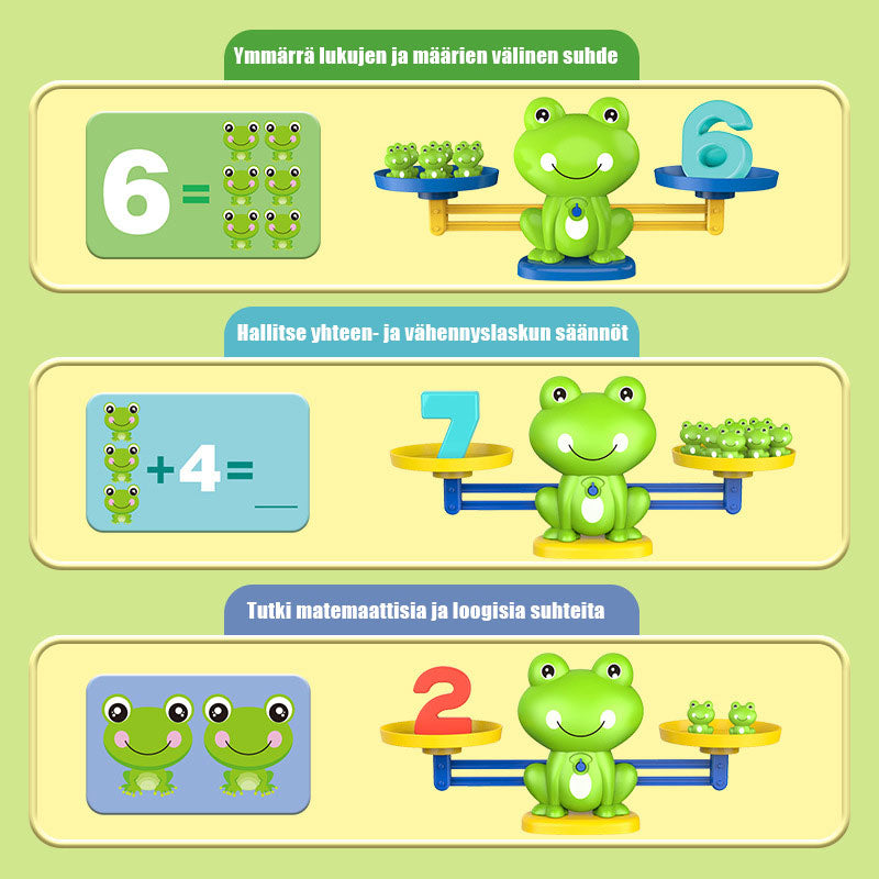 Nie wieder Mathe-Frust! 🐸 Die spielerische Lernwaage für kleine Mathe-Genies 🧩✨