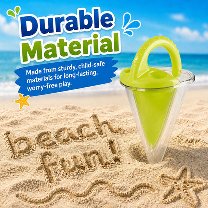🏖️ Magischer Strandtrichter: Das Perfekte Outdoor-Kreativspielzeug!