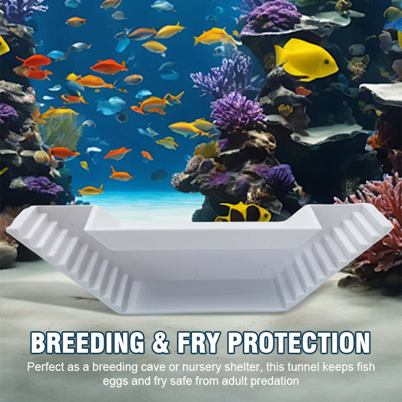 🐠 Aquarium Verstecktunnel – Sichere Höhle &amp; Natürliches Deko-Element