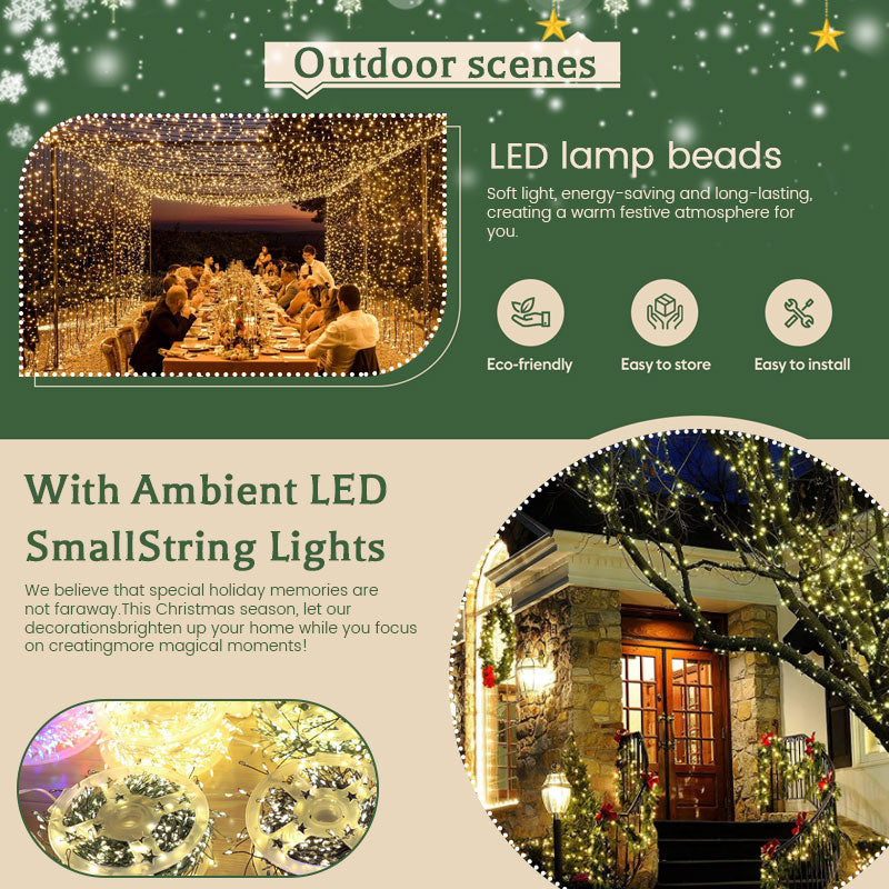 Holt den Lichtzauber nach Hause: Die elegante USB-LED-Stimmungsleuchte für magische Winterabende