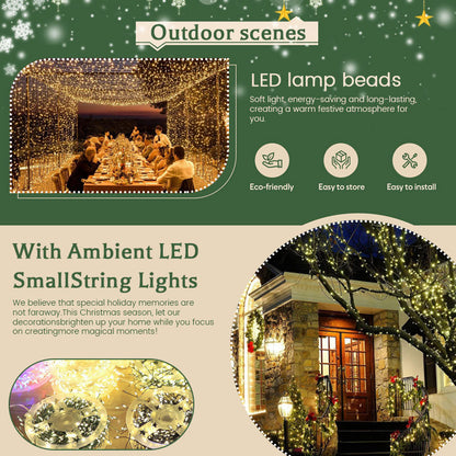 Holt den Lichtzauber nach Hause: Die elegante USB-LED-Stimmungsleuchte für magische Winterabende
