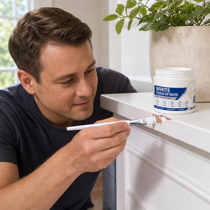 Möbel wie neu in 2 Min! Profi-Reparaturpaste für Weiße Oberflächen