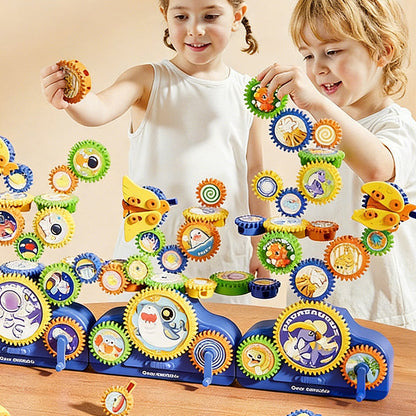 Winter-Sale 🔥 30% Rabatt: Elektro Getriebe-Bausteine Set I STEM Spielzeug 🧠