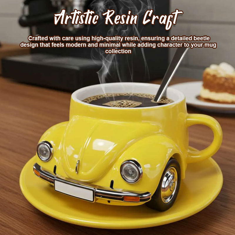 Nostalgische Käfer Kaffeetasse