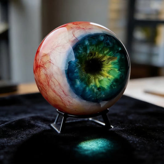 👁️ Das Auge des Beobachters: Hyperrealistische Monsterauge-Dekoration 🖤 Ästhetisch… Beunruhigend… Unvergesslich ✨