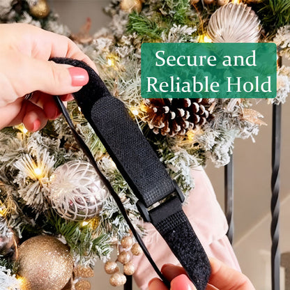 🌲 Verstellbare Nylon-Kranzbänder