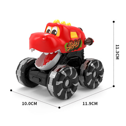 🔥 40% RABATT im Winter-SALE! 🚗 Press & Go Dino Truck für Kleinkinder | Mit bewegungsaktiviertem LED-Licht ✨