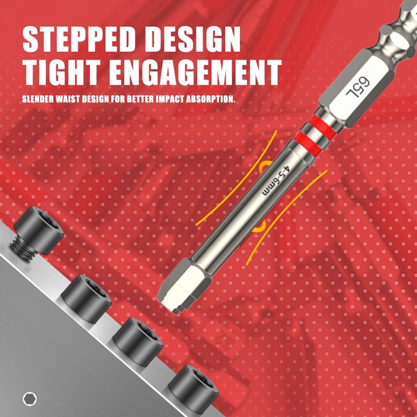 Nie wieder abrutschen! 🛠️ – Magnetisches Profi-Sechskant-Bit-Set
