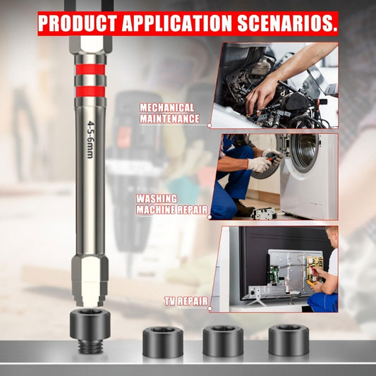 Nie wieder abrutschen! 🛠️ – Magnetisches Profi-Sechskant-Bit-Set