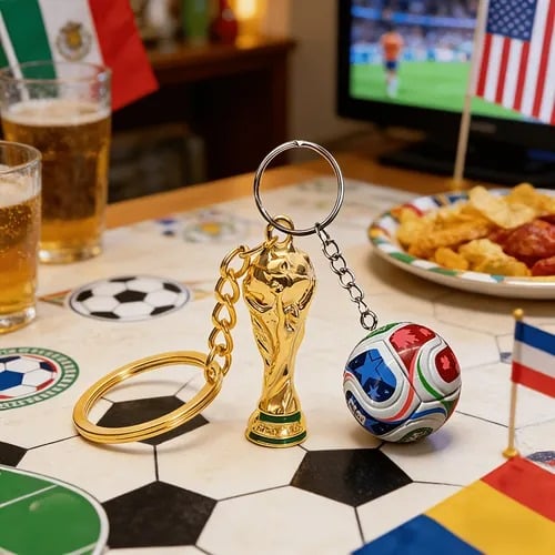 ⚽ Premium Fußball-Schlüsselanhänger 2026 — Sichern Sie sich ein Stück Geschichte! 🏆🔥