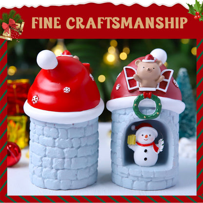 💥 BLACK WEEK DEAL! -40% 🎁 | LED Weihnachtshaus Lampe 🎄 | Adventsdeko Warmweiß ✨