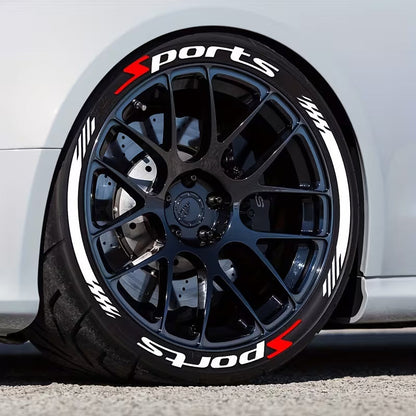 🏎️ 3D Reifenaufkleber Set — Verleihen Sie Ihren Reifen sofort den ultimativen Rennsport-Look! 🔥