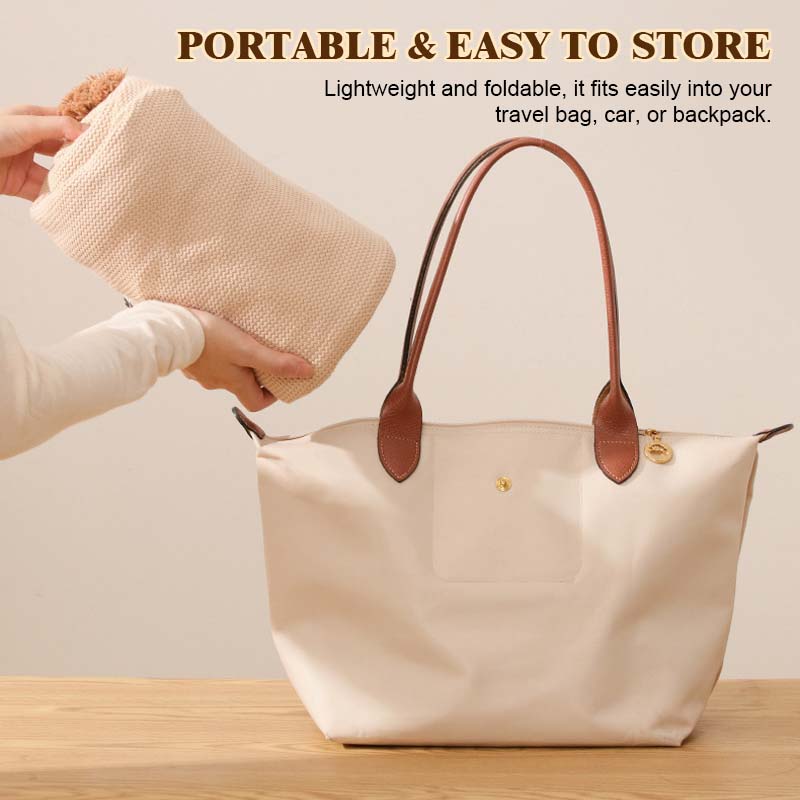 USB Heizdecke Tragbar & Waschbar ☁️ Kuschelige Wärme für Reisen & Büro – Mit Überhitzungsschutz 🛡️