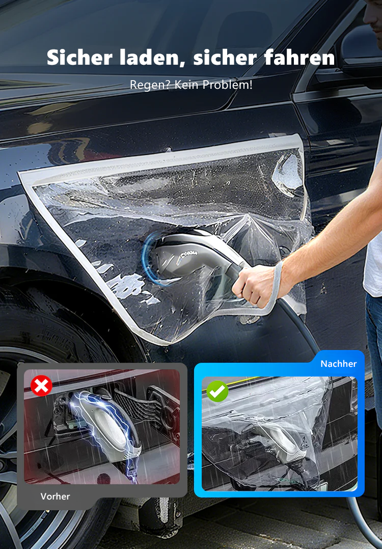 💎Magnetische E-Auto Ladeanschluss-Abdeckung — 100% Wasserdicht