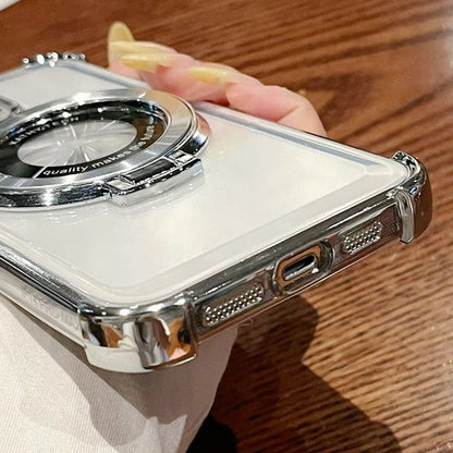 Magnetische Linsen-Telefonschutzhülle mit Ständer