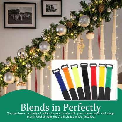 🌲 Verstellbare Nylon-Kranzbänder