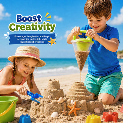 🏖️ Magischer Strandtrichter: Das Perfekte Outdoor-Kreativspielzeug!