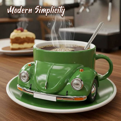 Nostalgische Käfer Kaffeetasse