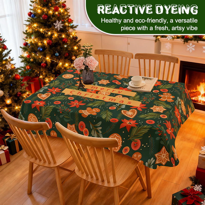 💥 40% VORWEIHNACHTS-SALE! 🎅 | Weihnachtstischdecke ✨ | Wasserabweisend & Festlich 🍽️