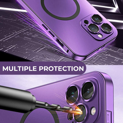 Magnetische Metall-Snap-On-Hülle für iPhone