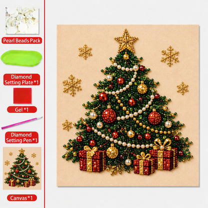 🎁 Das herzerwärmendste Geschenk: Weihnachts 3D Perlenkunst Komplettset