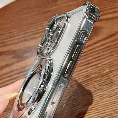 Magnetische Linsen-Telefonschutzhülle mit Ständer