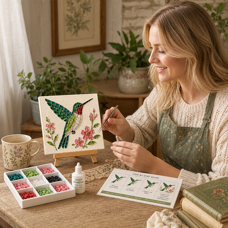 🌻🏡 Erschaffe dein Meisterwerk: DIY Gießkannen-Mosaik Art ✨