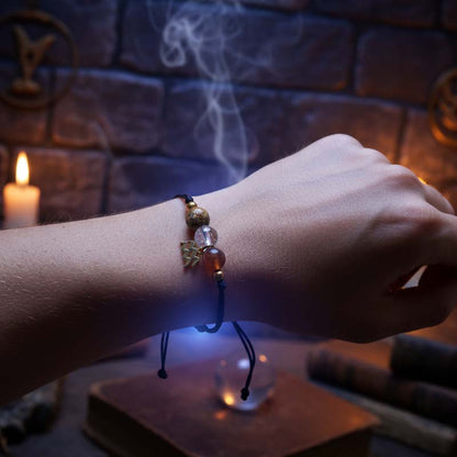 🌌 12 Sternzeichen Armband | Handgefertigt aus Naturstein – Magnetisch Harmonisiert | Dein Amulett 💫