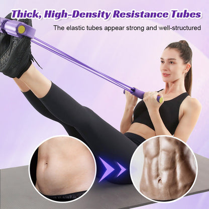 Premium Pedal-Widerstandstrainer – Bauch- & Ganzkörpertrainer für Zuhause 🧘‍♀️