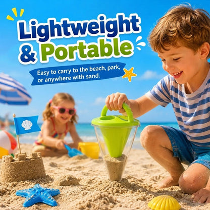 🏖️ Magischer Strandtrichter: Das Perfekte Outdoor-Kreativspielzeug!