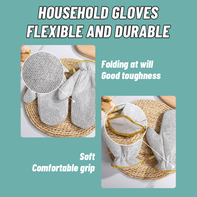Drahtgeschirrspülhandschuhe (verbrühungshemmend und wärmeisolierend)