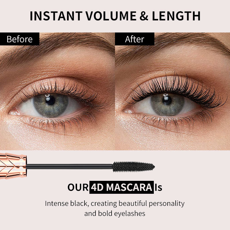 👑 4D CROWN Mascara ✨ | Extrem Volumen & Wimpernschwung 💫 | Tiefschwarz & Langhaltend 💧