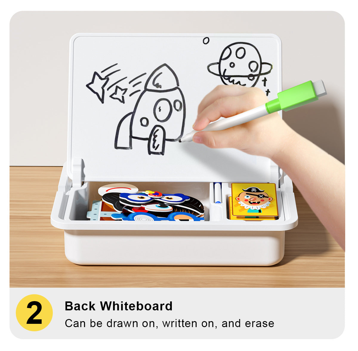 💥 50% BLACK FRIDAY DEAL! 🧩 Magnetisches Gesichter Puzzle | Kreatives Lernspielzeug 👶