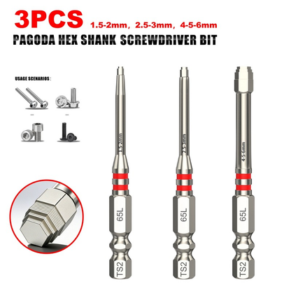 Nie wieder abrutschen! 🛠️ – Magnetisches Profi-Sechskant-Bit-Set