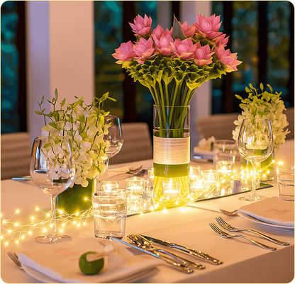 ✨💡Kupferdraht Feuerwerkskörper Lichterkette