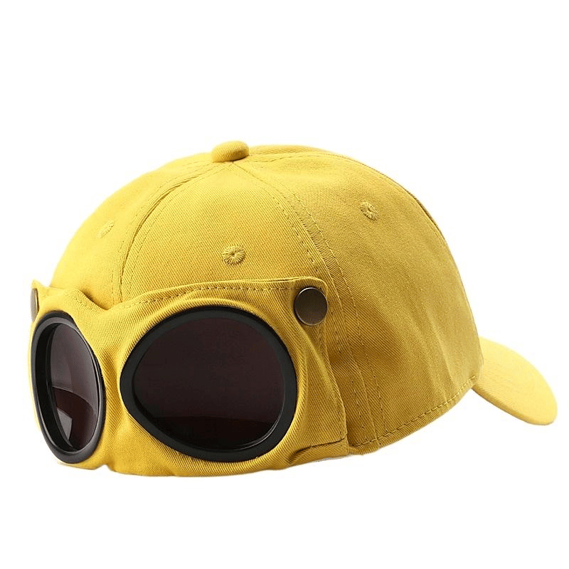 🕶️ Töffer Aviator Caps mit Brillehalter — Endlich Nie Wieder die Sonnenbrille Suchen! 🧢