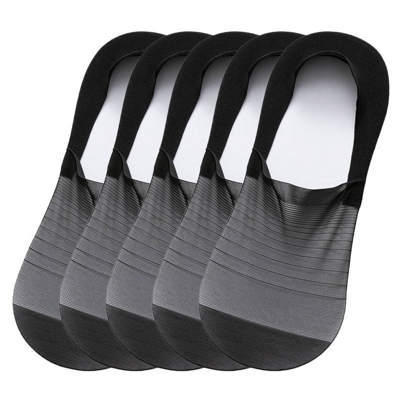 🔥5 Paar Ice Silk No-Show Socken Set