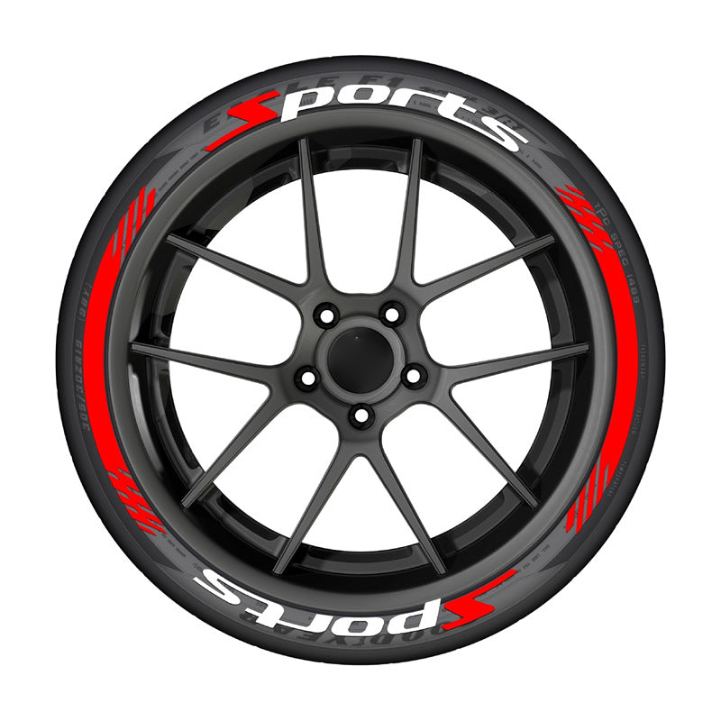 🏎️ 3D Reifenaufkleber Set — Verleihen Sie Ihren Reifen sofort den ultimativen Rennsport-Look! 🔥