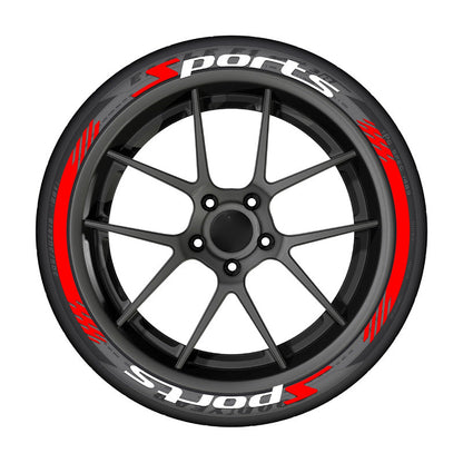 🏎️ 3D Reifenaufkleber Set — Verleihen Sie Ihren Reifen sofort den ultimativen Rennsport-Look! 🔥