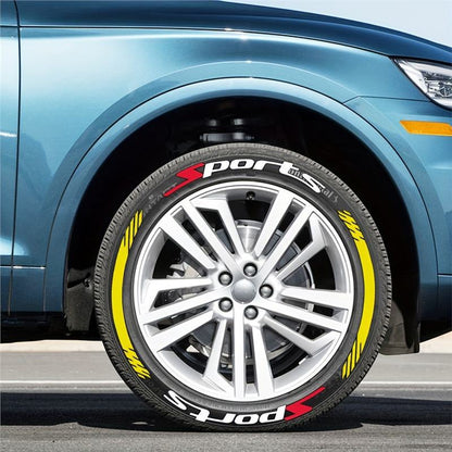 🏎️ 3D Reifenaufkleber Set — Verleihen Sie Ihren Reifen sofort den ultimativen Rennsport-Look! 🔥