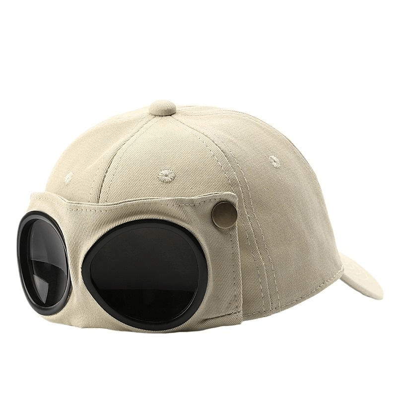 🕶️ Töffer Aviator Caps mit Brillehalter — Endlich Nie Wieder die Sonnenbrille Suchen! 🧢