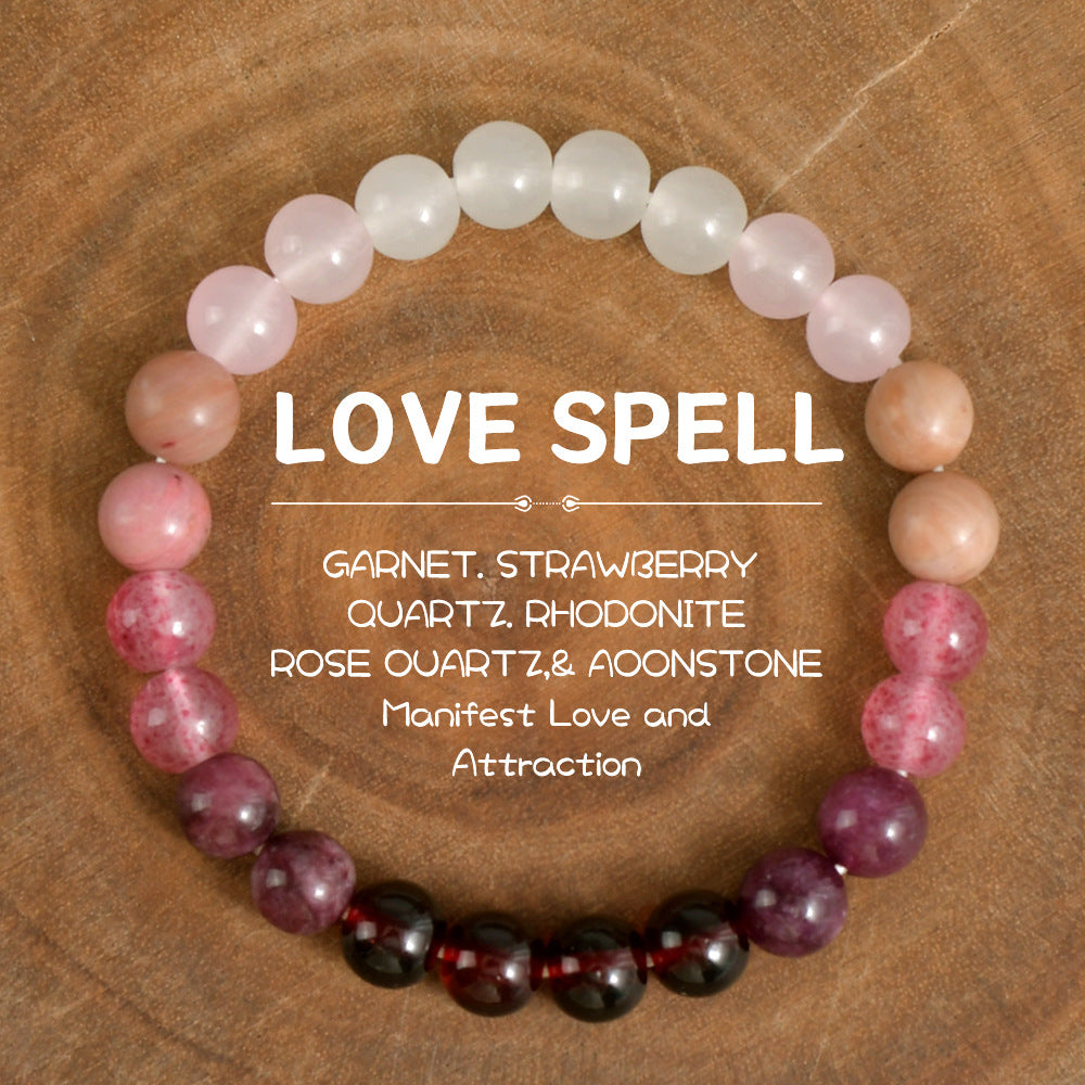 🎁 Handgemachtes Naturstein Armband – Energie, Schutz & Balance (Geschenkidee) 🌿