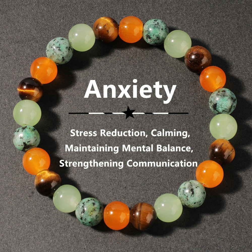 🎁 Handgemachtes Naturstein Armband – Energie, Schutz & Balance (Geschenkidee) 🌿