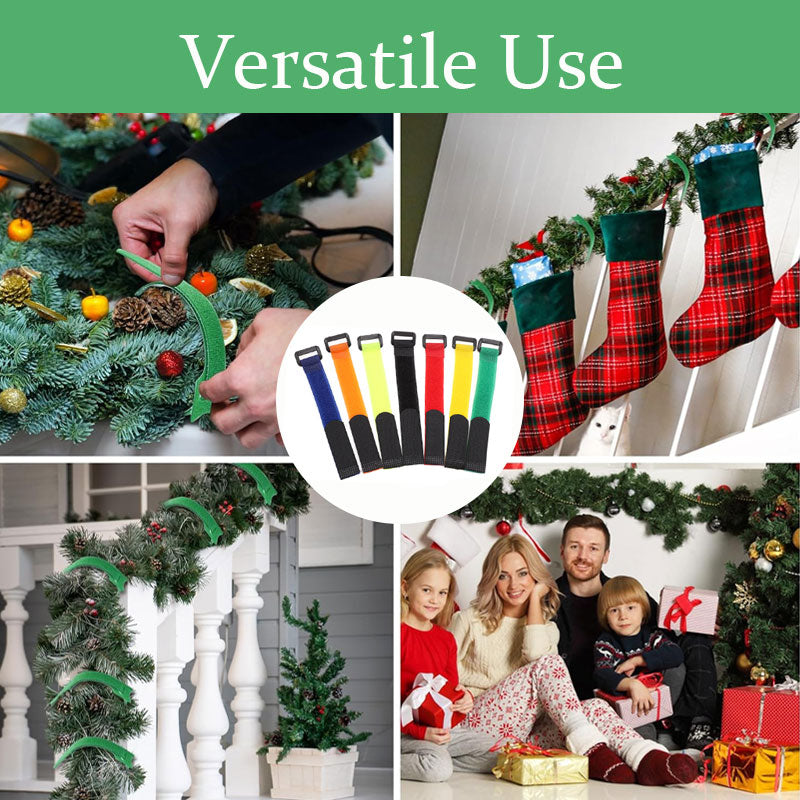 🌲 Verstellbare Nylon-Kranzbänder