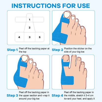 Unsichtbares Hallux Valgus Tape: Schmerzlinderung im Schuh 🦶✨